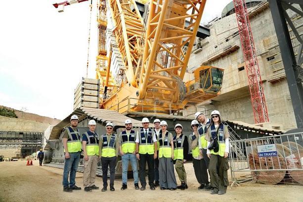 Rusya'nın önde gelen içerik üreticileri Akkuyu NGS, sahasını ziyaret etti