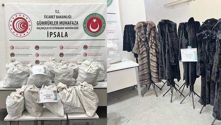 İpsala'da 173 kilo uyuşturucu ile elektronik sigara ele geçirildi