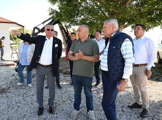 Başkan Topaloğlu ilçe genelindeki çalışmaları denetledi
