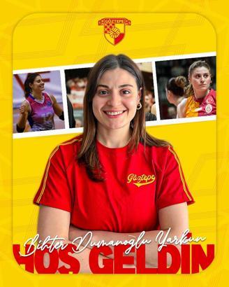 Göztepe'de voleybolda Bihter imzaladı
