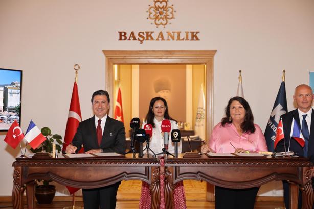 Muğla ile Bastia arasında imzalar kültürel iş birliği için atıldı