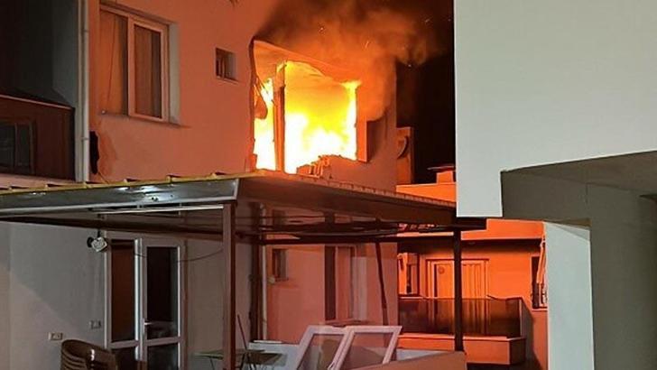 Aydın’da bir evin mutfağında patlamanın ardından yangın çıktı: 1 yaralı