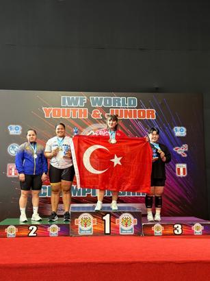 Milli halter Fatmagül Çevik, dünya şampiyonu