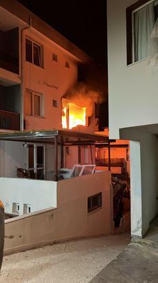 Aydın’da bir evin mutfağında patlamanın ardından yangın çıktı: 1 yaralı