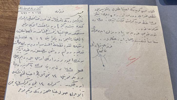 Çanakkale Savaşları'nda düşmanın telgraf yazışmaları ele geçirilmiş