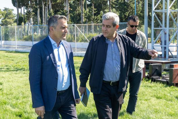 Başkan Kara, güreş hazırlıklarını inceledi