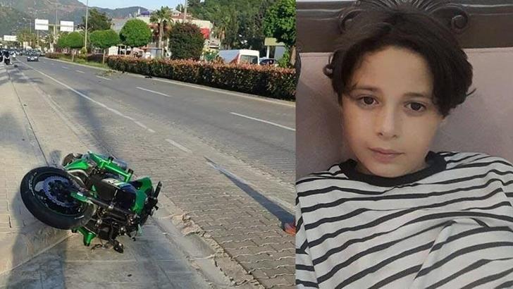 Motosikletin çarptığı 12 yaşındaki Görkem Mehmet öldü