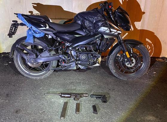 Silahlı saldırı hazırlığındaki motosikletli şüpheliler yakalandı