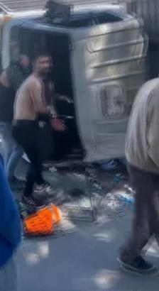 İstanbul - Küçükçekmece D-100 Karayolunda kaza: 2 yaralı