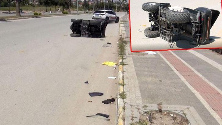 ATV takla attı: 2 ölü