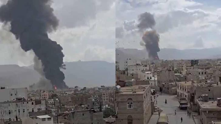 İsrail, Sana Havalimanı’na saldırdı