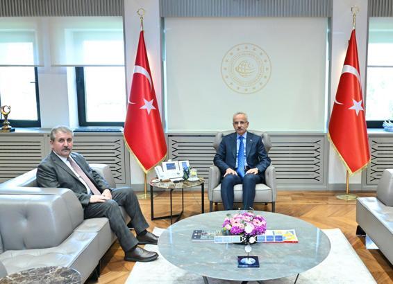 BBP Genel Başkanı Destici, Bakan Uraloğlu'nu ziyaret etti