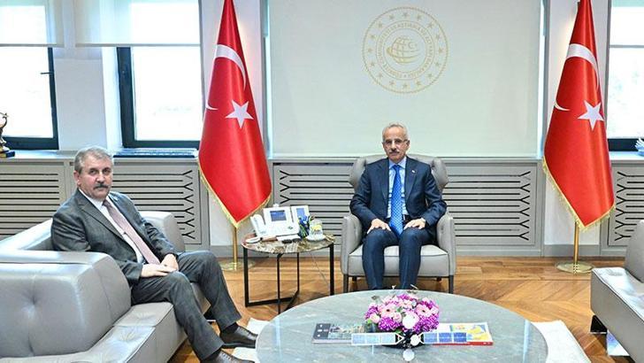 BBP Genel Başkanı Destici, Bakan Uraloğlu'nu ziyaret etti