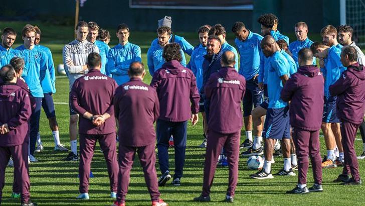 Trabzonspor’da Galatasaray mesaisi başladı