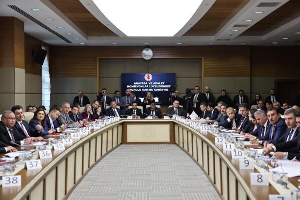 Karma Komisyon'da, HSK'ya üye seçimi için 15 aday belirlendi