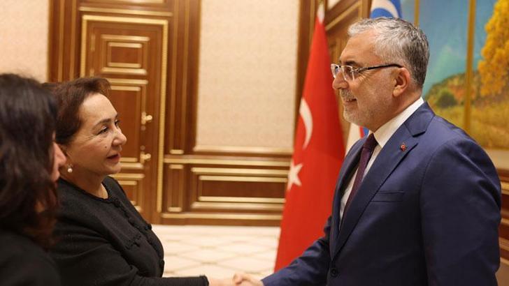 Çalışma ve Sosyal Güvenlik Bakanı Vedat Işıkhan, Özbekistan'da