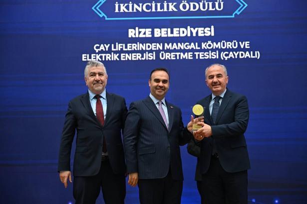 Çay çöpünden enerji üretimine ödül