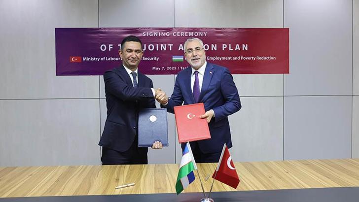 Bakan Işıkhan, Özbekistan'da 'Bakanlıklararası Ortak Çalışma Komisyonu 1’inci Toplantısı’na katıldı