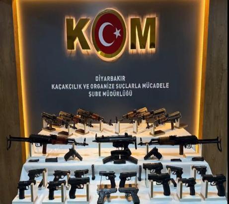 Diyarbakır’da, 1 aydaki kaçakçılık operasyonlarında 5 şüpheli tutuklandı