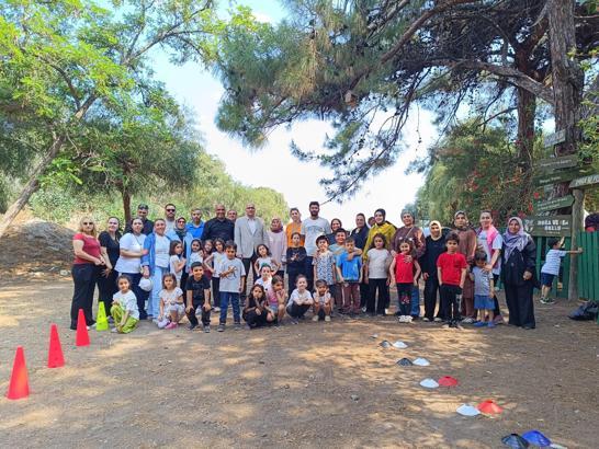 Öğrenciler ile veliler spor etkinliğinde buluştu