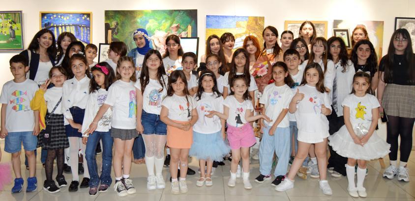 Çocuk ve gençlerden resim sergisi