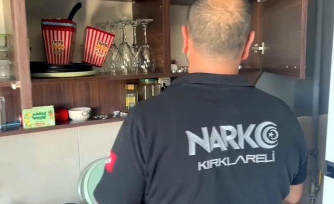 Kırklareli'de uyuşturucu operasyonunda 3 tutuklama