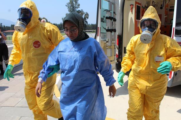 Osmaniye Devlet Hastanesi’nde KBRN tatbikatı