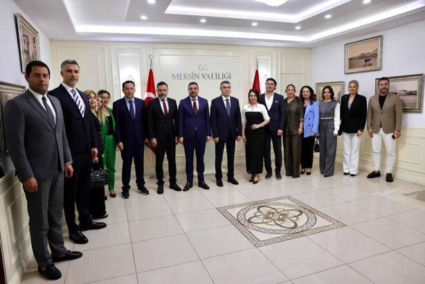 TÜMGİŞ heyetineden Mersin'e ziyaret