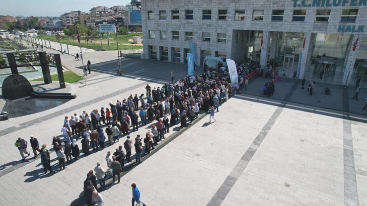 Nilüfer'de 310 bin fide vatandaşla buluşuyor