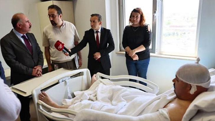 Çorum'daki patlamada yaralanan işçilerden 1'i taburcu edildi, 7’sinin tedavisi sürüyor