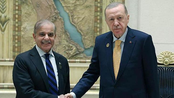 Cumhurbaşkanı Erdoğan, Pakistan Başbakanı Şerif ile görüştü