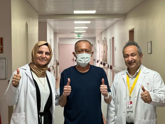 İstanbul- Altı yıldır beklediği ‘nefes’, akciğer nakliyle geldi