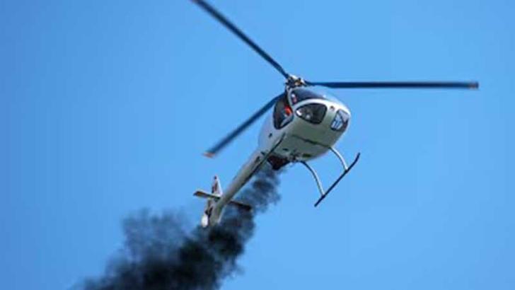 Hindistan'da helikopter düştü: 5 ölü