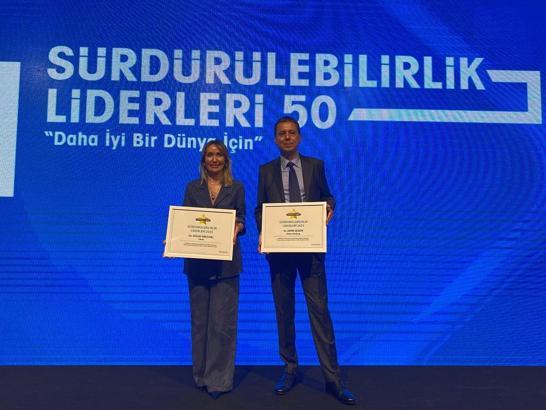 Akfen'in iki lideri, Türkiye'nin sürdürülebilirlik isimleri arasında