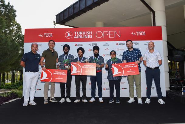 Turkish Airlines Open Pro-Am Turnuvası'nda şampiyon belli oldu