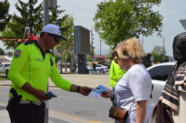 Sakarya’da “yayalar için 5 adımda güvenli trafik” denetimi