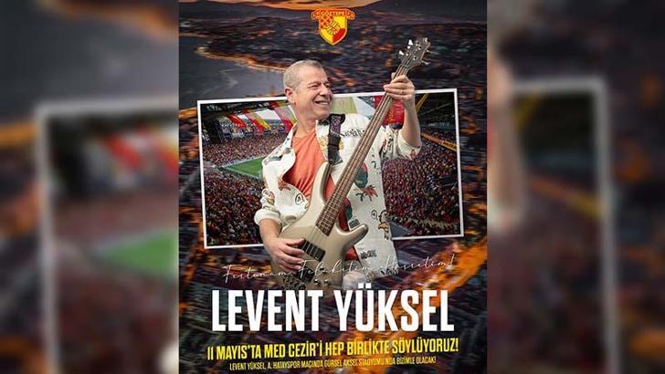 Göztepe 100'üncü yıl şölenine Levent Yüksel'le başlıyor