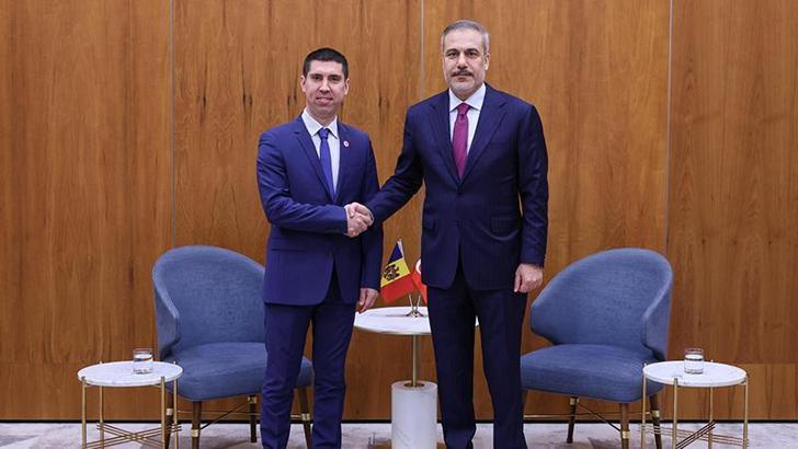 Dışişleri Bakanı Fidan, Moldova Dışişleri Bakanı Popşoi ile görüştü