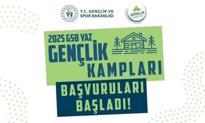 Bakan Bak, 2025 GSB Yaz Gençlik Kampı başvurularının başladığını duyurdu