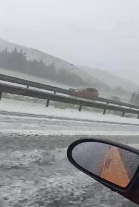 Ankara'da dolu etkili oldu