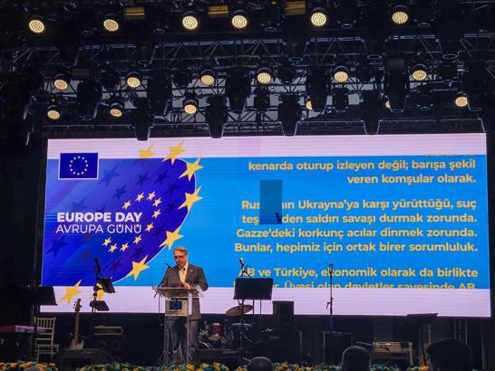 Avrupa Birliği Türkiye Delegasyonu Başkanı Büyükelçi Ossowski: AB ve Türkiye yan yana duruyor