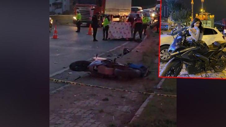 Beton mikseriyle çarpışan motosikletin sürücüsü öldü