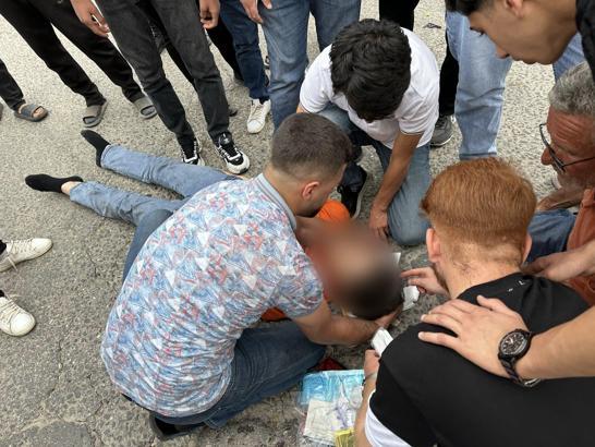 Nusaybin’de otomobille çarpışan motosikletin sürücüsü yaralandı