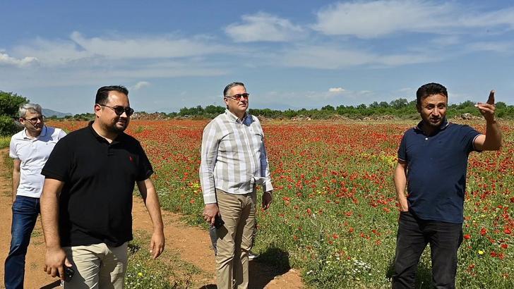Başkan Gönen, devam eden yatırımları yerinde inceledi