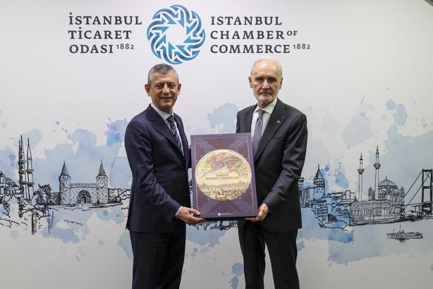 İstanbul- Özgür Özel, İstanbul Ticaret Odası'nı ziyaret etti