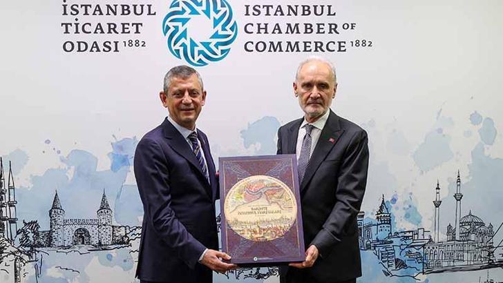 Özgür Özel, İstanbul Ticaret Odası'nı ziyaret etti