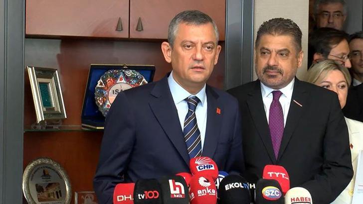 Özgür Özel'den Türk İş Dünyası Konfederasyonu'na ziyaret