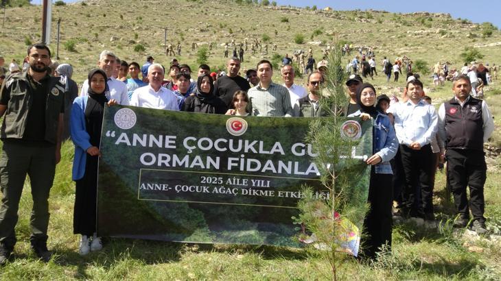Gercüş’te, Anneler Günü’ne özel fidan dikme etkinliği