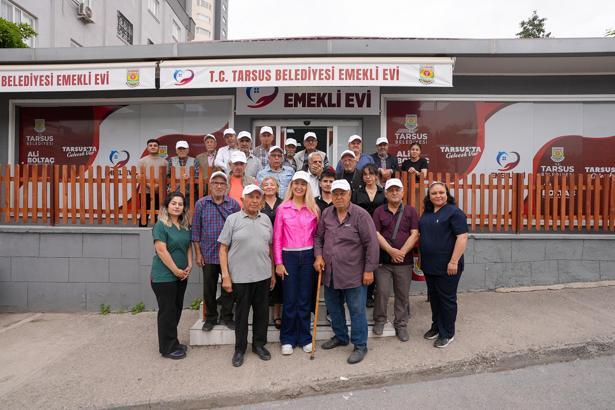 Tarsus Belediyesi Emekli Evi’ne ilgi