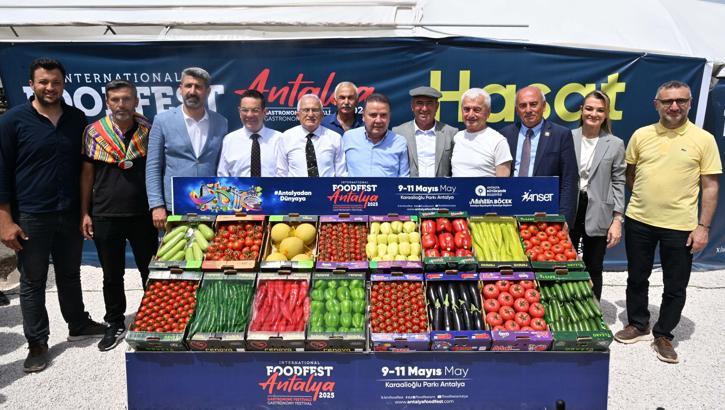 FoodFest Kumluca'da domates hasadıyla başladı